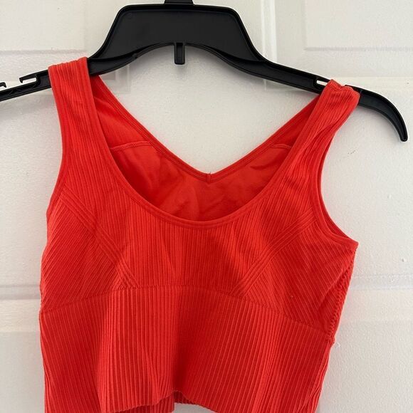 2/$15 Orange sports bra like tank top - Picture 1 of 2